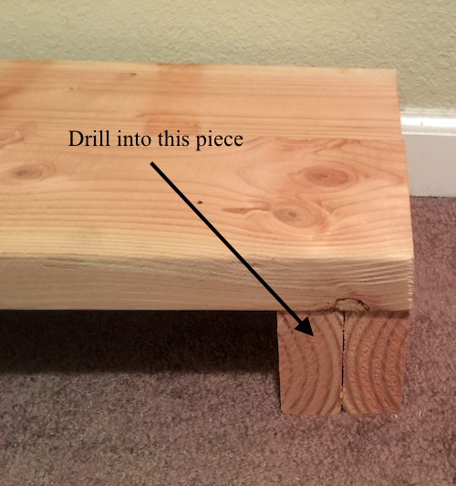 My workout bench design: alignment