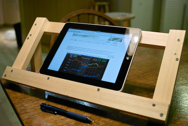 iPad holder